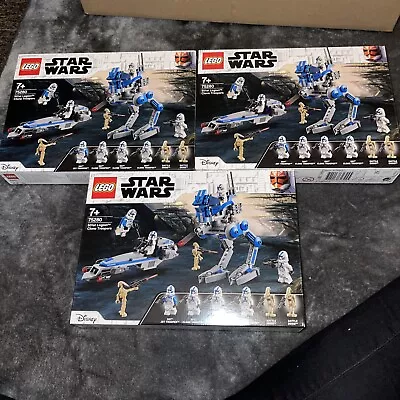 Buy LEGO STAR WARS 501st Legion Clone Troopers X3 (75280) - Brand New, Unopened ✅ • 139.99£