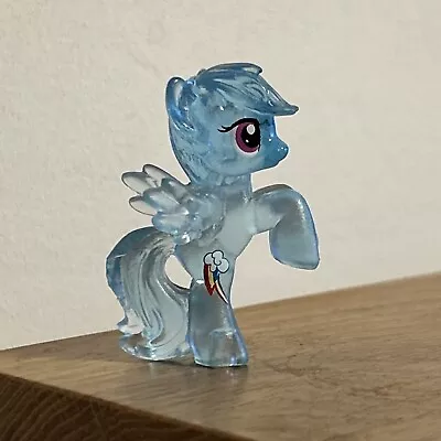 Buy My Little Pony Rainbow Dash  Blind Bag Mini Figure  Translucent No Glitter • 2£