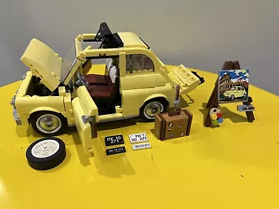 Buy LEGO Creator Expert: Fiat 500 (10271) - Yellow, Without Box • 35£