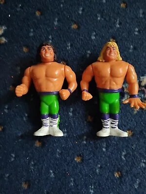 Buy WWF Hasbro The Rockers Shawn Michaels & Marty Janetty Figures 1991, FREEPOST UK • 9.48£