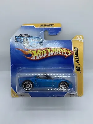 Buy Hot Wheels Premiere - Chevrolet Corvette C6 Short Card - Boxed - Diecast - 1:64 • 4.50£