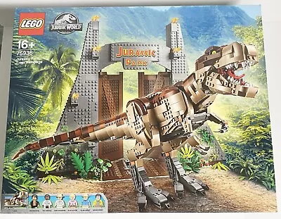 Buy Lego Jurassic Park: T.rex Rampage 75936 With 6 Minifigs & T.rex Dinosaur *new* • 239.99£