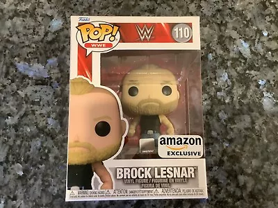 Buy Funko Pop WWE Brock Lesnar # 110 Amazon Exclusive • 11£