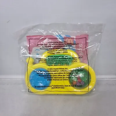 Buy BNIP 1996 McDonalds Fisher Price - Boombox Rattle - Happy Meal Toy Baby Under 3 • 14.99£