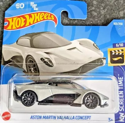 Buy Hot Wheels HCV69	2022 HW Screen Time 6/10 Aston Martin Valhalla Concept NEW • 8.99£
