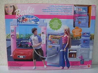 Buy Barbie Car Wash Car Wash Car Wash Car Wash Playset Doll 2002 NRFB 47810 • 170.71£