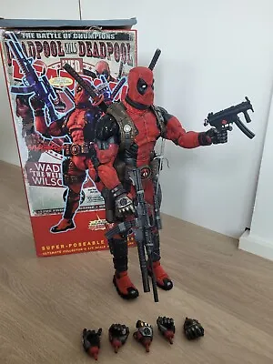 Buy Neca 1:4 1/4 DEADPOOL DEAD POOL Figure Almost 50cm Like NEW Collector W Sideshow • 137.03£