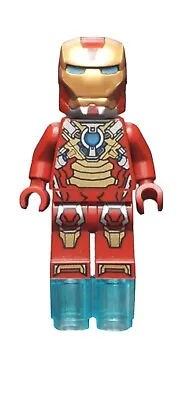 Buy LEGO Minifigure Iron Man Mark 17 Heartbreaker Marvel Superhero Sh073 Set 76008 • 35£