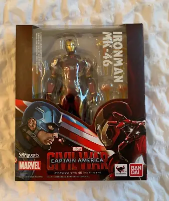Buy S.H.Figuarts Captain America Civil War  - Iron Man MK-46 Bandai • 120£