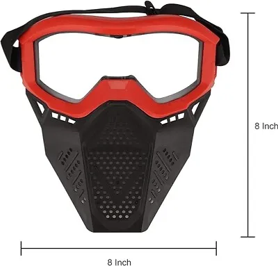 Buy Toyer  Face Mask Tactical Mask Compatible With Nerf Rival, Apollo, Zeus • 10.72£