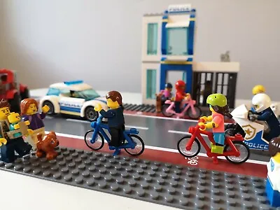 Buy Cycle Lanes For Lego City Road Plates 60236 60237 (Self Adhesive) Straight Only • 2£