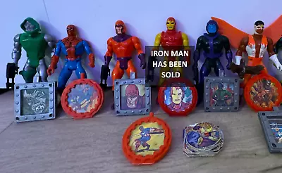 Buy Vintage Mattel Marvel Secret Wars Figures Job Lot - 5 Figures With Shields • 210£