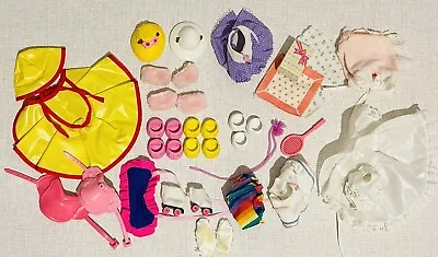Buy Bundle Vintage My Little Pony Accessories G1 80s Outfits Shoes Hats Saddles Toy • 32£