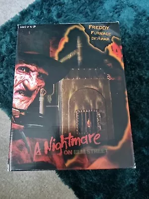 Buy NECA With BOX A NIGHTMARE ON ELM STREET FREDDY FURNACE DIORAMA FOR 7  FIGURES • 39.99£