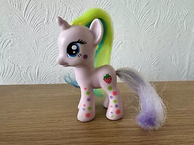 Buy My Little Pony G4 Rare Unicorn Neon Rainbow Holly Dash Hasbro Strawberry Pink GC • 35£
