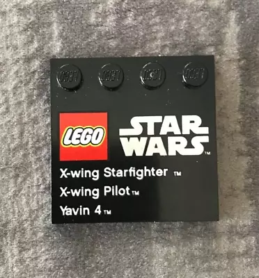 Buy Lego Star Wars Plate X-Wing Starfighter (4x4) • 4£