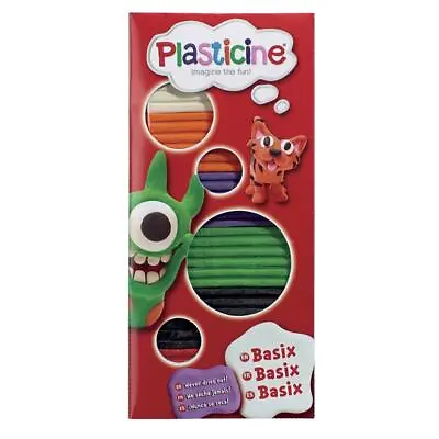 Buy Plasticine Original Modelling Clay BaSix 6 Colour Pack Art Craft Creative Play • 2.99£