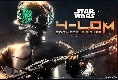 Buy 4-Lom Sideshow 1/6 Scale Bounty Hunter Star Wars Boba Fat Greedo Darth Vader • 603.40£