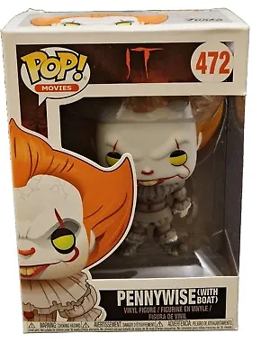 Buy Funko Pop! IT Pennywise With Boat Collectible Figure Rare Chase Edition 472  • 11.99£