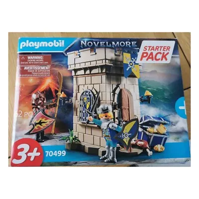 Buy Playmobil 70499 Novelmore Knights Fortress Starter Pack Complete 32 Pc Set NEW • 23.99£