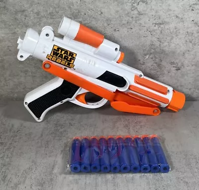 Buy Star Wars Rebels Stormtrooper Blaster Nerf Dart Gun Hasbro 2014 With 10 Darts • 11.19£