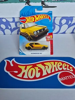 Buy HOT WHEELS VOLKSWAGEN GOLF MK2 Yellow THEN AND NOW 5/10 Vw Vag Gti R32 LONG CARD • 9.99£