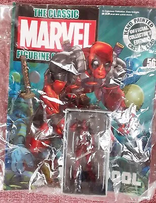 Buy Classic Marvel Figurine Collection #56 Deadpool NEW SEALED Eaglemoss Lead Figure • 25.99£
