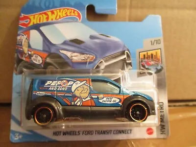 Buy HOT WHEELS 2021 007/250 FORD TRANSIT CONNECT NEW ON CARD Pest Control • 3.28£