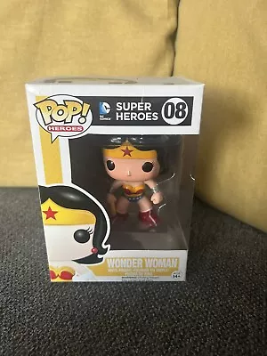 Buy Dc Heroes Super Heroes 08 Wonder Woman Funko Pop Figure • 7.99£