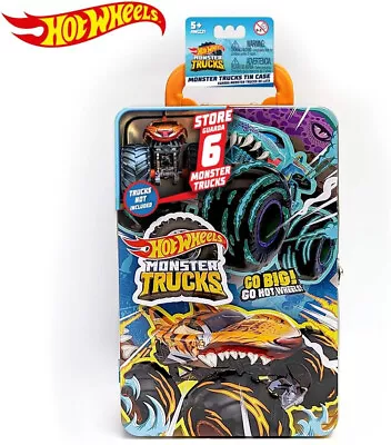 Buy Hot Wheels Monster Trucks Storage Carry Case I Monster Truck Car Organizer 6 • 19.99£