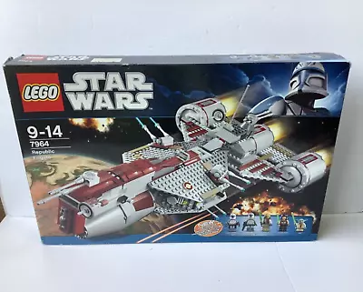 Buy LEGO 7964 Star Wars  Republic Frigate 100% Complete With Minifigures, Box & Inst • 345£