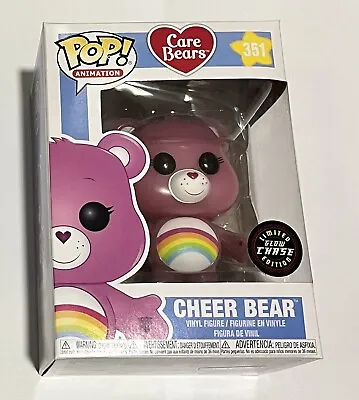 Buy Funko Pop Vinyl Animation Care Bears Cheer Bear #351 Gitd Chase New • 25£