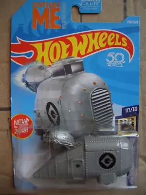 Buy Hot Wheels Very Rare Despicable Me Grumobile Long Card Variant Mint. • 0.99£