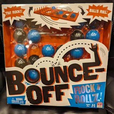 Buy NEW IN BOX - Mattel Bounce-Off Rock N Rollz Ages 7+ 2-4 Players - DISCONTINUED • 11.56£