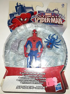 Buy Hasbro Ultimate Spider-man - 3 3/4  Crime Fightin' Spider-man MOC • 12£