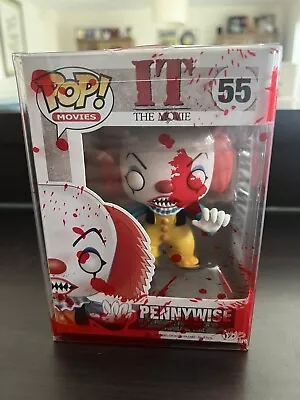 Buy Funko Pops Movies. IT Pennywise #55 VAULTED FN140917 In Blood Splatter Protector • 24.99£