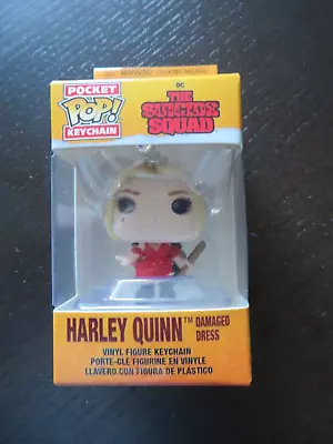 Buy Pop! Harley Quinn Pocket Pop Keychain - Damaged Dress - Brand New • 5.20£
