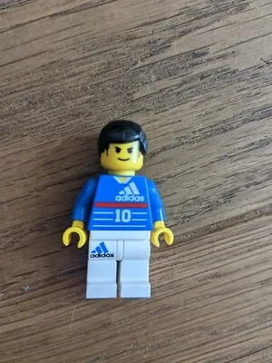 Buy Lego Minifigure Soccer Player - Adidas Number 10 With ZIDANE On Back  -VERY RAR • 63.15£