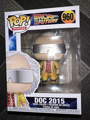 Buy Funko Pop Back To The Future Doc 2015 #960 + Free Protector • 29.99£