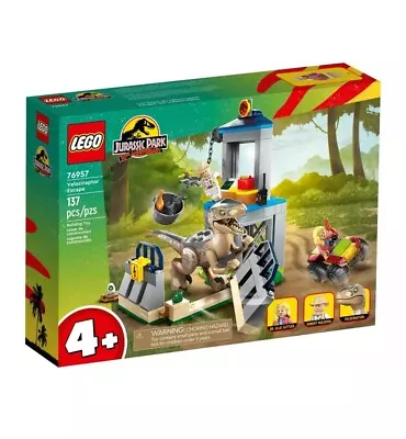 Buy LEGO Jurassic Park: Velociraptor Escape (76957) • 20.99£