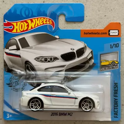 Buy 2019 Hot Wheels 2016 BMW M2 Factory Fresh With Protector • 14.99£
