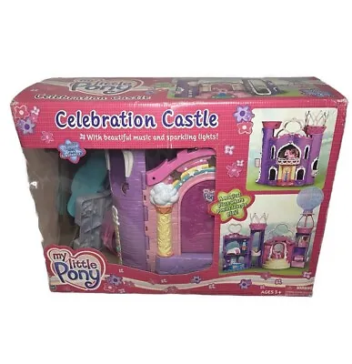 Buy My Little Pony Celebration Castle Music Light Sound House Toy Vintage 2002 • 118.36£