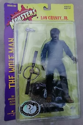 Buy Universal Monsters Lon Chaney The Wolf Man 8  Figure, Sideshow Toys, 1999, Moc • 74.99£