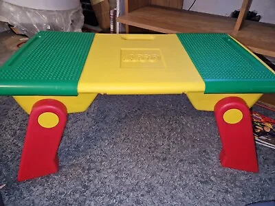 Buy Vintage Lego Table 1998 Green And Yellow.  • 65£