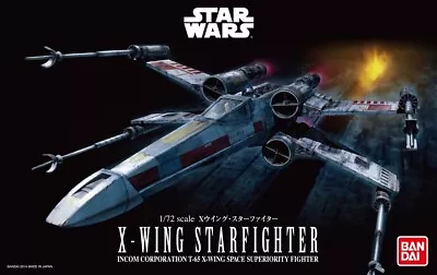 Buy Revell/Bandai 01200 - 1/72 Star Wars - X-Wing Starfighter - New • 29.21£