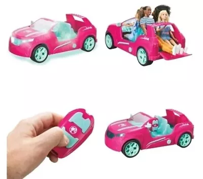 Buy Barbie Pink Remote Controlled Cruiser SUV Sounds Car Toy UK Up To 4 Dolls 8 Km/h • 32.99£