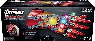 Buy Marvel Legends Avengers Endgame Iron Man Nano Gauntlet Electronic Hasbro New • 89.98£