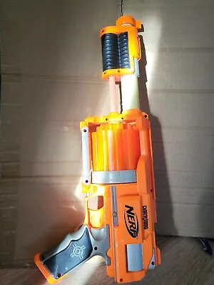 Buy NERF Dart Tag Pump Action Blaster Orange With 10 Darts Genuine • 15.99£