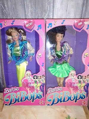 Buy Lot Of 2 Barbie And The Bibops/Sensations/Becky & Bibi/Rockstars/Rockers Dolls • 72.28£