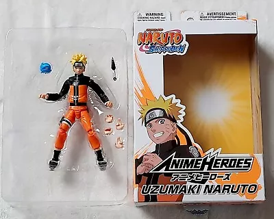 Buy Bandai Anime Heroes Uzumaki Naruto 15cm Figure Complete Shippuden 2007 • 11.99£